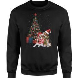 Christmas Gift Beagle Woll Scarf Dog Standard Unisex 3D Sweatshirt All Over Print