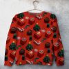 Christmas Gift Unisex All Over Print Cotton Sweatshirt