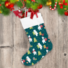 Christmas Holiday With Bears Decorate The Christmas Tree Christmas Stocking