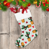 Christmas Kawaii Cactus And Red Heart Christmas Stocking