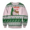Christmas Kid Reindeer Unisex All Over Print Cotton Sweatshirt