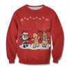 Christmas Lalala Unisex All Over Print Cotton Sweatshirt