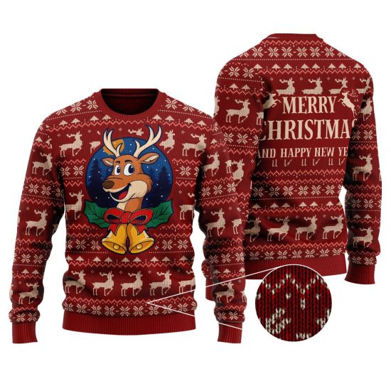 Christmas Reindeer Ugly Sweaters