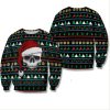 Christmas Skull Unisex All Over Print Cotton Sweatshirt