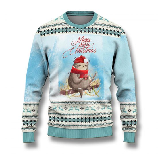 Christmas Sloth Ugly Sweaters
