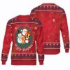 Christmas Time Unisex All Over Print Cotton Sweatshirt