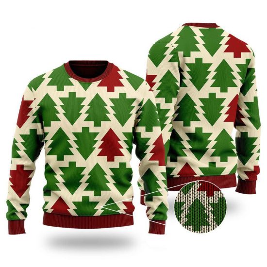 Christmas Tree Pattern Ugly Sweaters