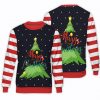 Christmas Tree Unisex All Over Print Cotton Sweatshirt