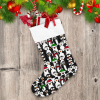 Christmas Winter Funny Black Penguins Cartoon Christmas Stocking