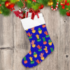 Christmas With Cactus And Red Dot Christmas Stocking