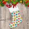 Christmas With Rainbow Star Gingerbread Cookies Christmas Stocking