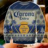 Corona Extra Beer Knitting Pattern 3D Print Ugly Sweatshirt