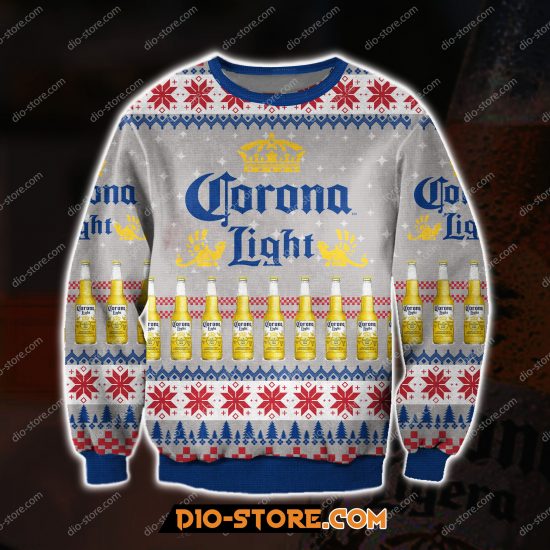 Corona Light Beer 3D All Over Print Ugly Christmas Sweatshirt 1492021