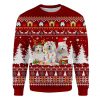 Coton De Tulear Ugly Christmas Sweatshirt Animal Dog Cat Sweater Unisex