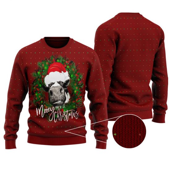 Cow Likes Christmas Ugly Sweaters