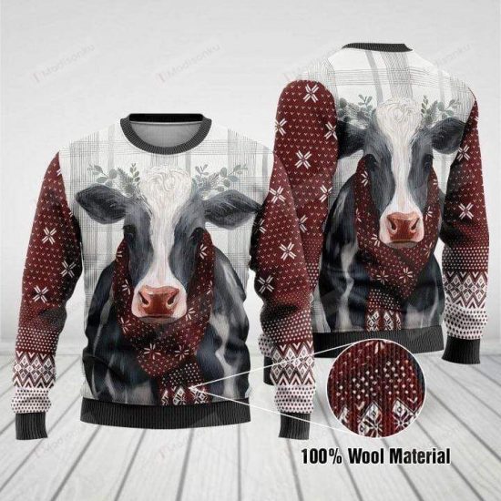 Cows Ugly Christmas Sweater