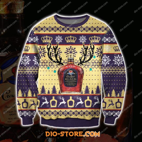 Crown Royal 3D All Over Print Ugly Sweatshirt
