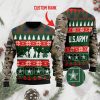 Custom Rank Us Army Christmas Sweatshirt