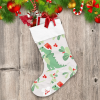 Cute Dino Wish You To Have A Very Merry Christmas Christmas Stocking