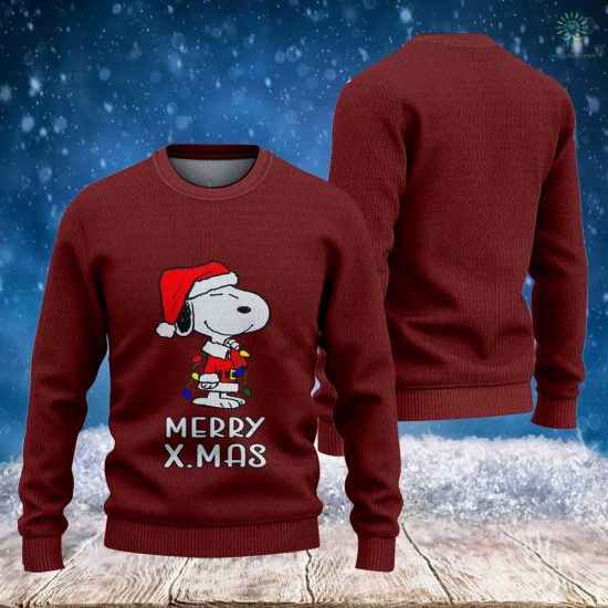 Cute Dog Christmas Sweatshirt - Ugly Christmas Sweatshirt - Funny Christmast - Christmas Funny Santa Sweatshirt