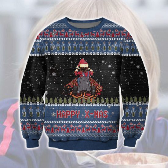 Danny The Shining 3D All Over Printed Ugly Christmas Sweatshirt