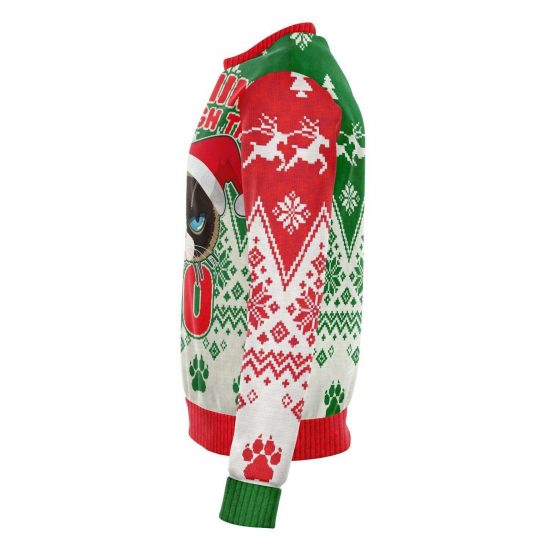 Dashing Through The No Funny Christmas Fleece Lined Fashion Sweatshirt 2 Dashing Through The No Funny Christmas Fleece Lined Fashion Sweatshirt 2