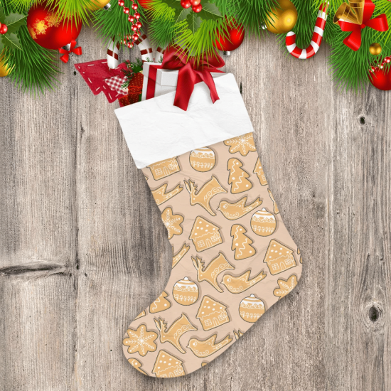 Different Shapes Of Cookies Foods For Christmas Party Christmas Stocking