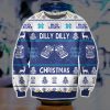 Dilly Dilly Bud Light Knitting Pattern 3D Print Ugly Sweatshirt