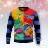 Dinosaur Ugly Christmas Sweater