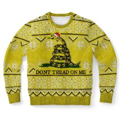 Don'T Tread On Me Ugly Christmas Style 3D Printed Sweatshirt