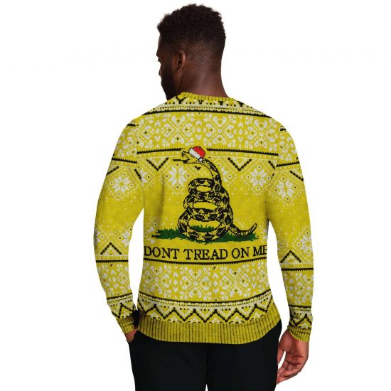 DonT Tread On Me Ugly Christmas Style 3D Printed Sweatshirt 5