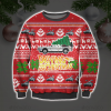 Driving Home For Christmas 3D All Over Printed Ugly Sweatshirt