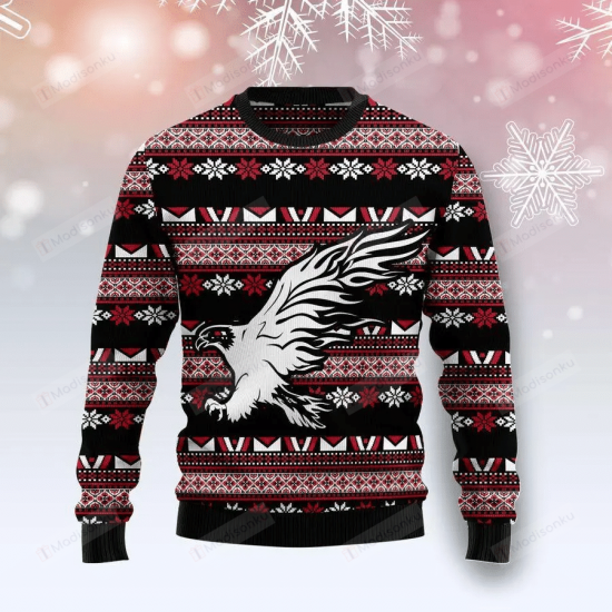 Eagle Native Ugly Christmas Sweater
