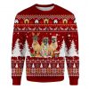 English Mastiff Ugly Christmas Sweatshirt Animal Dog Cat Sweater Unisex