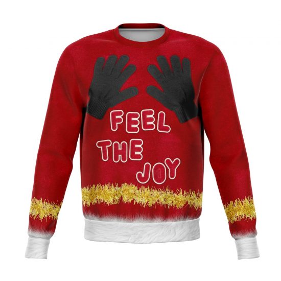 Feel The Joy Ugly Christmas Sweatshirt Colins Store 2