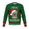 "Feliz Navidog - French Bulldog" Ugly Christmas Sweatshirt - Colins Store
