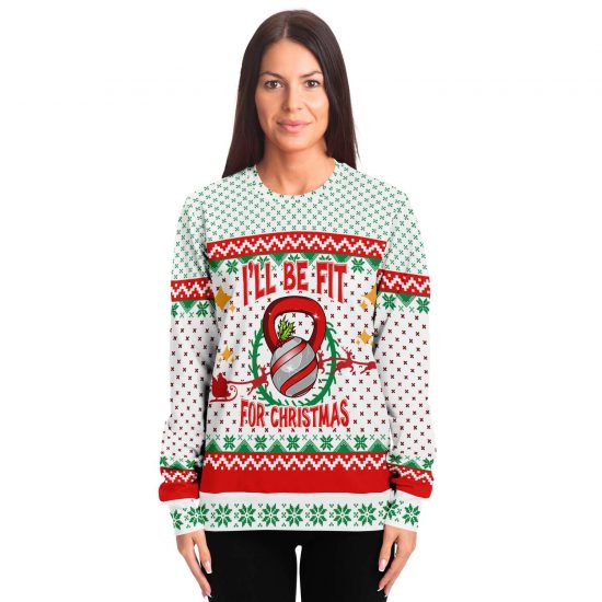 Fit For Christmas Ugly Christmas Sweatshirt Colins Store 2
