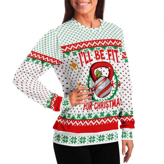 Fit For Christmas Ugly Christmas Sweatshirt Colins Store 4