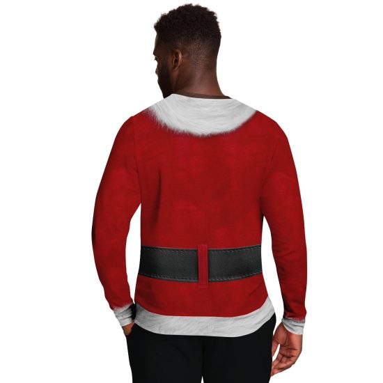 Fit Santa African American Ugly Christmas Sweatshirt Colins Store 5