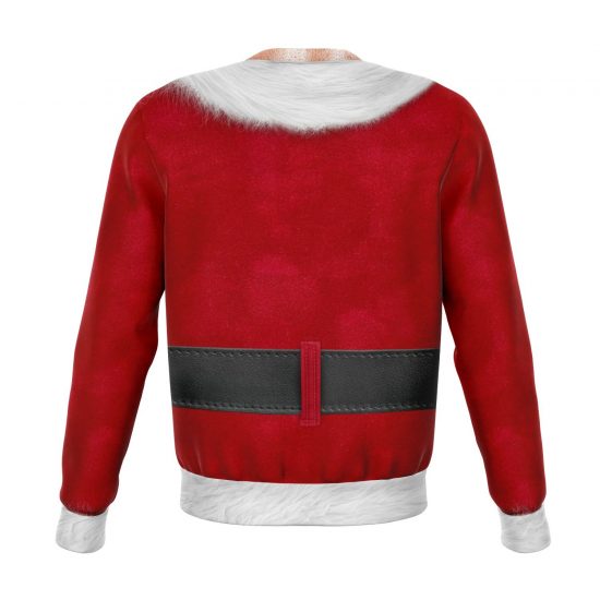 Fit Santa Caucasian Ugly Christmas Sweatshirt Colins Store 1