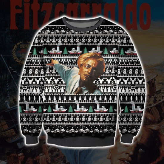 Fitzcarraldo 3D All Over Printed Ugly Christmas Sweatshirt