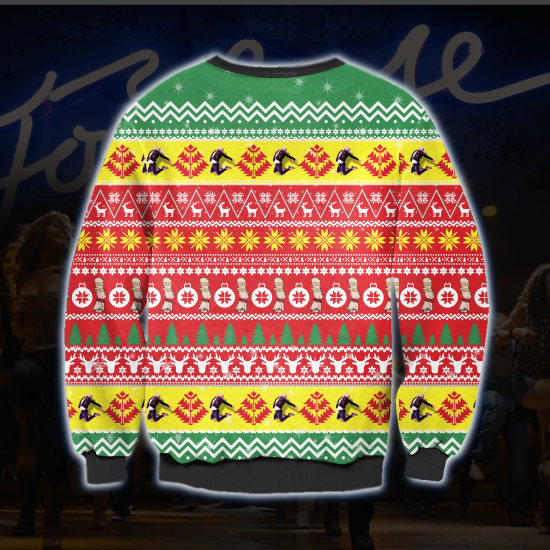 Footloose 3D All Over Printed Ugly Christmas Sweatshirt 1