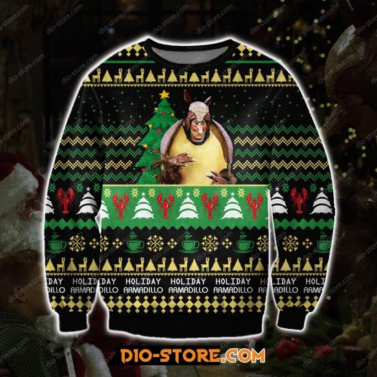 Friends Holiday Armadillo 3D Print Ugly Christmas Sweatshirt