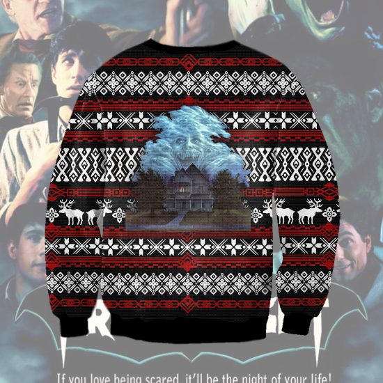 Fright Night 3D All Over Printed Ugly Sweatshirt 1