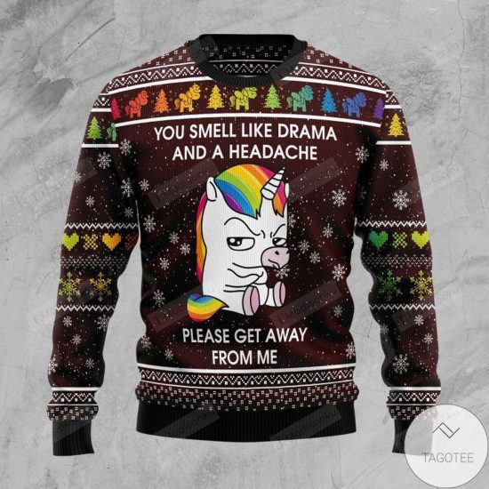 Funny Unicorn Ugly Christmas Sweater