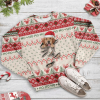 Golden Retriever Scratch Ugly Christmas Sweater