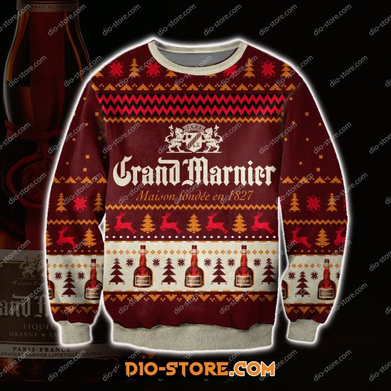 Grand Marnier Wine 3D Print Ugly Sweatshirt