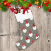 Happy Gnomes With Red Christmas Hat Christmas Stocking