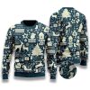 Happy Holidays Pattern Ugly Sweaters