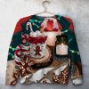 Happy Holidays Unisex All Over Print Cotton Sweatshirt